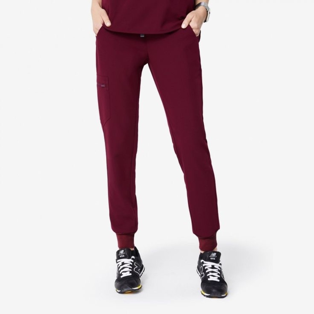 Wear Figs Zamora Joggers Burgundy